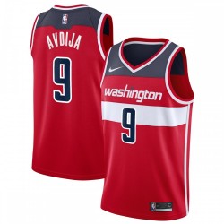 Deni Avdija Washington Wizards Nike 2020/21 Swingman Jersey Red - Icon Edition