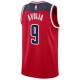 Deni Avdija Washington Wizards Nike 2020/21 Swingman Jersey Red - Icon Edition