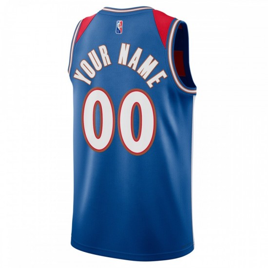 Washington Wizards Nike 2021/22 Swingman Custom Jersey - City Edition - Royal