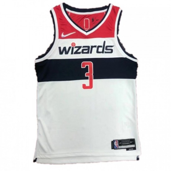 Men's Washington Wizards Bradley Beal #3 Nike White 21/22 Swingman NBA Jersey - Association Edition