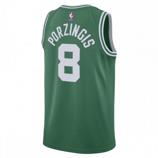 Kristaps Porzingis Boston Celtics Nike Unisex Swingman Jersey - Icon Edition - Kelly Green