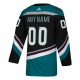 Anaheim Ducks adidas Alternate Authentic Custom Jersey - Black