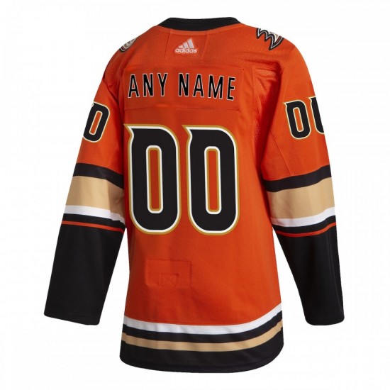 Anaheim Ducks adidas Alternate Authentic Custom Jersey - Orange