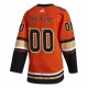 Anaheim Ducks adidas Alternate Authentic Custom Jersey - Orange