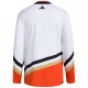 Anaheim Ducks adidas Reverse Retro 2.0 Authentic Blank Jersey - White