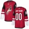 Arizona Coyotes adidas Authentic Custom Jersey - Maroon