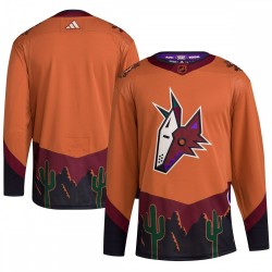 Arizona Coyotes adidas Reverse Retro 2.0 Authentic Blank Jersey - Burnt Orange