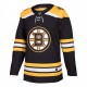 Boston Bruins adidas Home Authentic Blank Jersey - Black