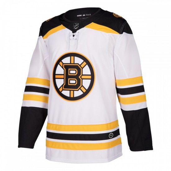 Boston Bruins adidas Away Authentic Blank Jersey - White