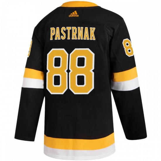 David Pastrnak Boston Bruins adidas Alternate Authentic Player Jersey - Black