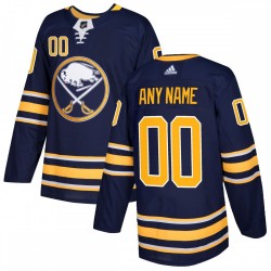 Buffalo Sabres adidas Authentic Custom Jersey - Navy