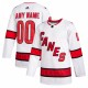 Carolina Hurricanes adidas 2020/21 Away Custom Authentic Jersey - White