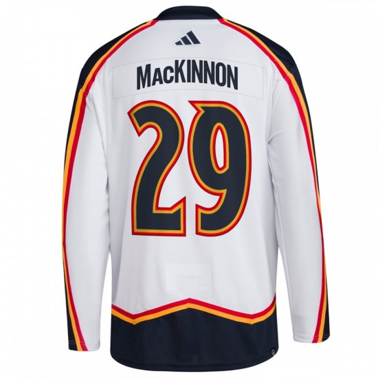 Nathan MacKinnon Colorado Avalanche adidas Reverse Retro 2.0 Authentic Player Jersey - White