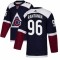 Men's Colorado Avalanche Mikko Rantanen #96 adidas Navy Alternate Authentic Jersey