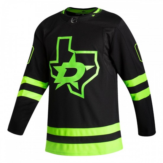 Dallas Stars adidas 2020/21 Alternate - Authentic Custom Jersey - Black