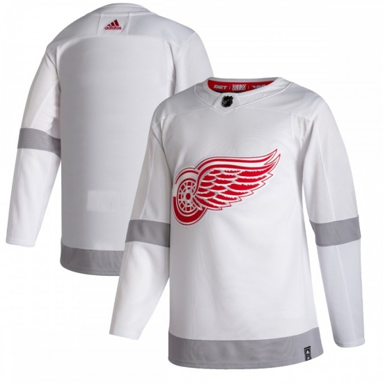 Detroit Red Wings adidas 2020/21 Reverse Retro Authentic Jersey - White