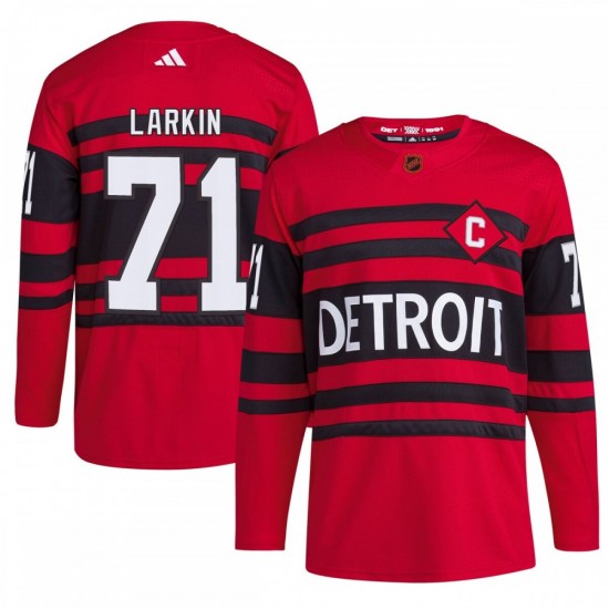 Dylan Larkin Detroit Red Wings adidas Reverse Retro 2.0 Authentic Player Jersey - Red