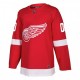 Men's Detroit Red Wings adidas Red Authentic Custom Jersey