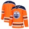 Edmonton Oilers adidas Home Authentic Blank Jersey - Orange