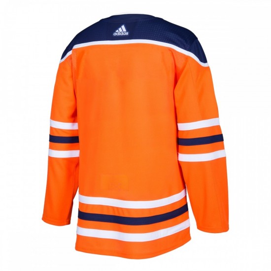 Edmonton Oilers adidas Home Authentic Blank Jersey - Orange