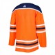 Edmonton Oilers adidas Home Authentic Blank Jersey - Orange