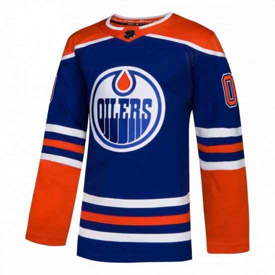 Edmonton Oilers adidas Alternate Authentic Custom Jersey - Royal