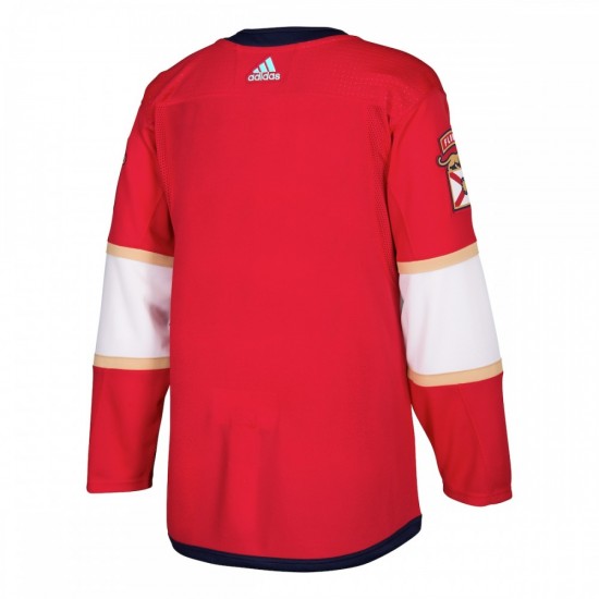 Florida Panthers adidas Home Authentic Blank Jersey - Red