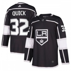 Jonathan Quick Los Angeles Kings adidas Authentic Player Jersey - Black