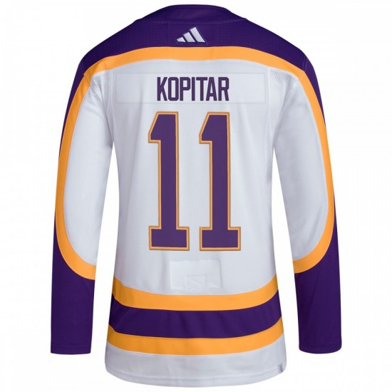 Anze Kopitar Los Angeles Kings adidas Reverse Retro 2.0 Authentic Player Jersey - White