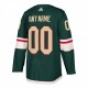 Minnesota Wild adidas Authentic Custom Jersey - Green