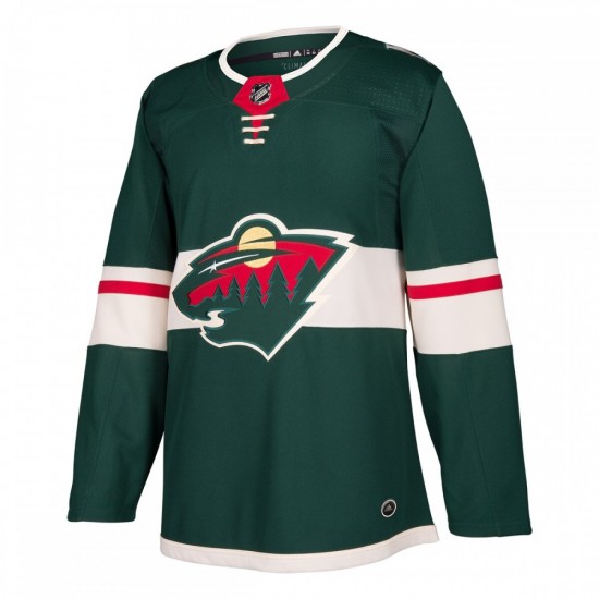 Minnesota Wild adidas Home Authentic Blank Jersey - Green