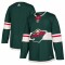 Minnesota Wild adidas Home Authentic Blank Jersey - Green