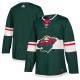 Minnesota Wild adidas Home Authentic Blank Jersey - Green