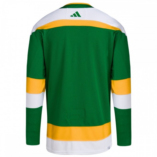 Minnesota Wild adidas Reverse Retro 2.0 Authentic Blank Jersey - Green