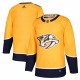 Nashville Predators adidas Home Authentic Blank Jersey - Gold