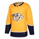 Nashville Predators adidas Home Authentic Blank Jersey - Gold