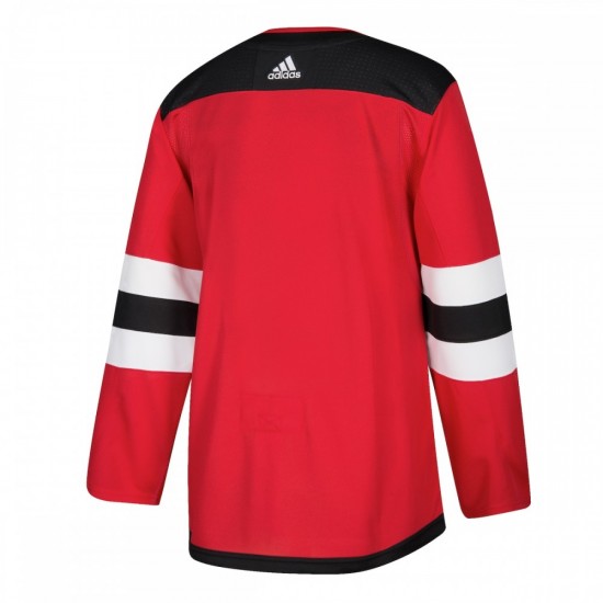 New Jersey Devils adidas Home Authentic Blank Jersey - Red