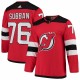 P.K. Subban New Jersey Devils adidas Home Authentic Player Jersey - Red