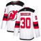 Men's New Jersey Devils Martin Brodeur #30 adidas White Away Authentic Jersey