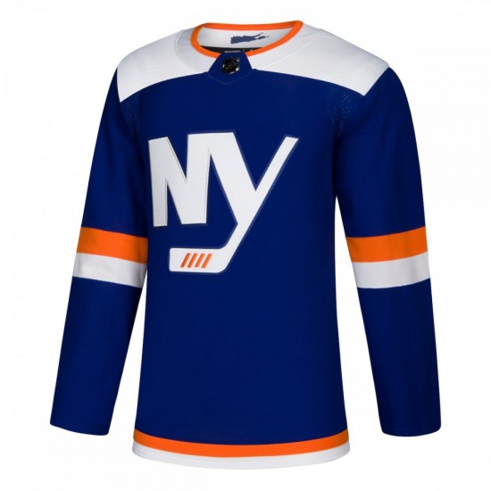 New York Islanders adidas Alternate Authentic Blank Jersey - Blue