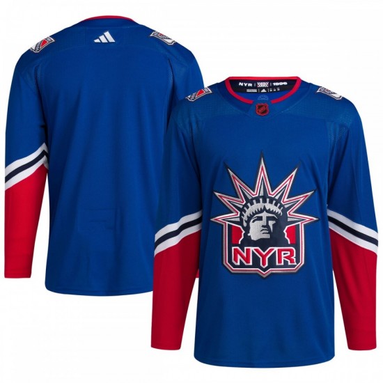 New York Rangers adidas Reverse Retro 2.0 Authentic Blank Jersey - Royal