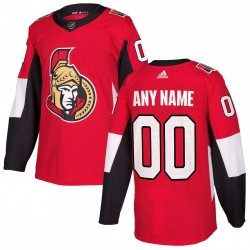 Ottawa Senators adidas Authentic Custom Jersey - Red