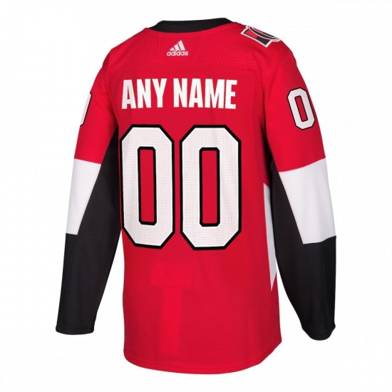 Ottawa Senators adidas Authentic Custom Jersey - Red