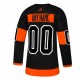 Men's Philadelphia Flyers adidas Black Alternate Authentic Custom Jersey