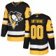 Pittsburgh Penguins adidas Authentic Custom Jersey - Black