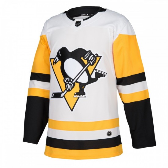 Pittsburgh Penguins adidas Away Authentic Blank Jersey - White