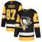 Men's Pittsburgh Penguins #87 Sidney Crosby adidas Black Authentic Jersey