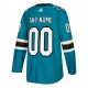 San Jose Sharks adidas Authentic Custom Jersey - Teal