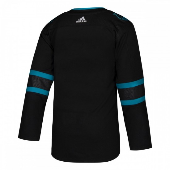 San Jose Sharks adidas Alternate Authentic Jersey - Black