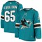 Erik Karlsson San Jose Sharks adidas Home Authentic Player Jersey - Teal